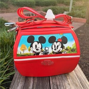 Disney parks skyliner loungefly bucket bag
Mickey and friends